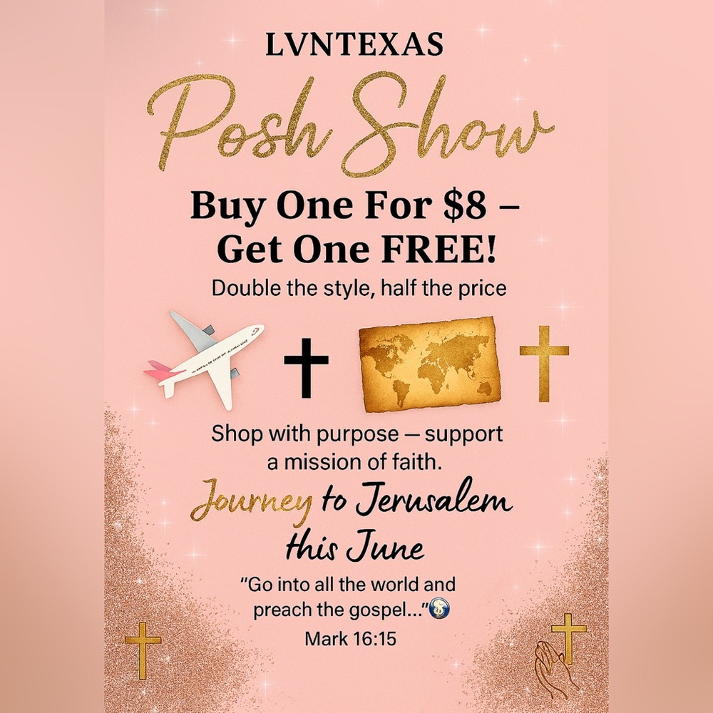 LVNTEXAS Posh Show Flyer